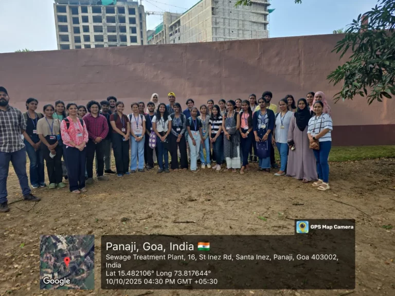 Industry Visit to Sewage Treatment plant