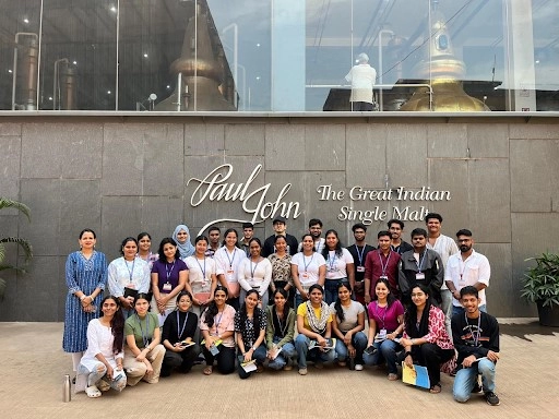 Industry visit to distillery